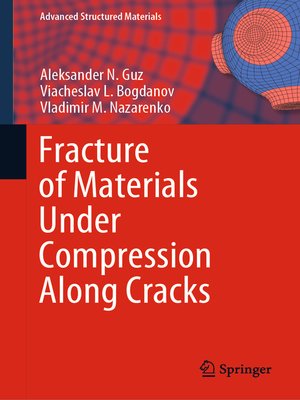 cover image of Fracture of Materials Under Compression Along Cracks
